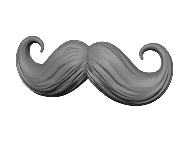 3D model for Chrome Handlebar
