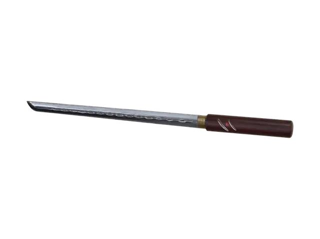 3D model for Damascus Wave Katana