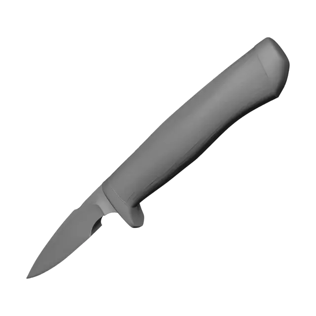 3D model for Chef Knife with Wooden Handle