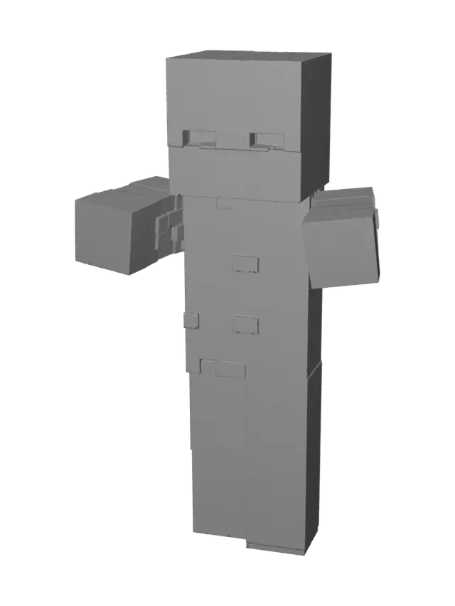 3D model for Patchwork Hospital Zombie