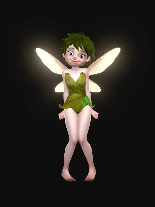 3D model for Leafwing Fairy
