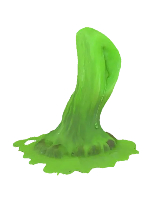 Green Ooze Rising - Acid 3D model, vytvořený pomocí AI