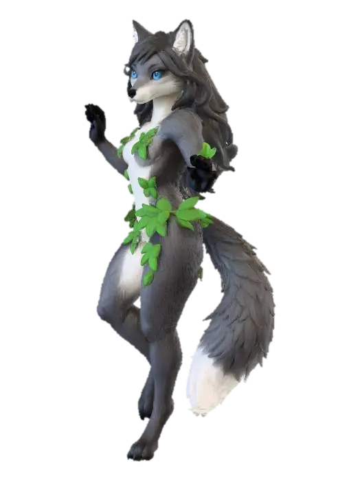 Forest Spirit - Spirits 3D model, vytvořený pomocí AI