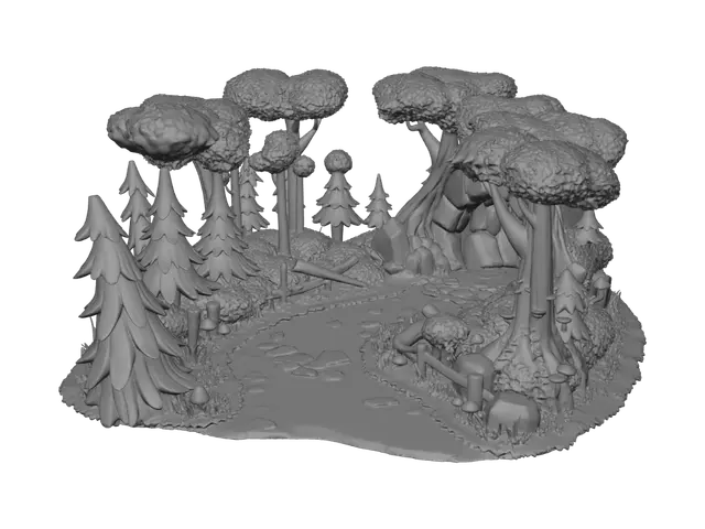 3D model for Emberlight Forest Trail