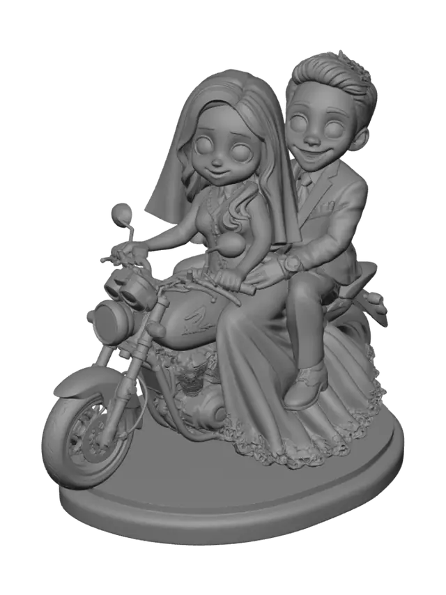 3D model for Wedding on Wheels