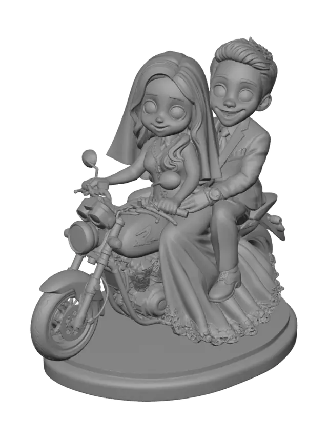 3D model for Wedding on Wheels