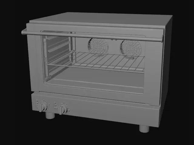 3D model for Countertop convection oven
