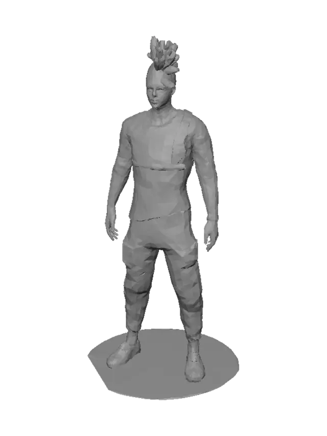 3D model for Neon Shadow Gamer