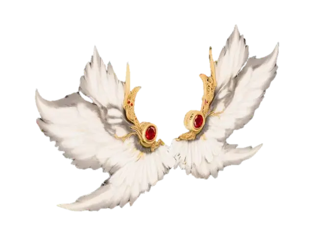 3D model for Golden Angel Wings