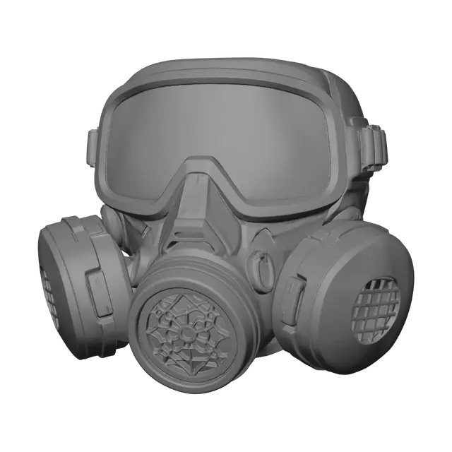 3D model for Midnight Sentinel Gas Mask