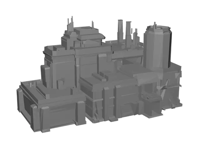 3D model for Ironworks Citadel