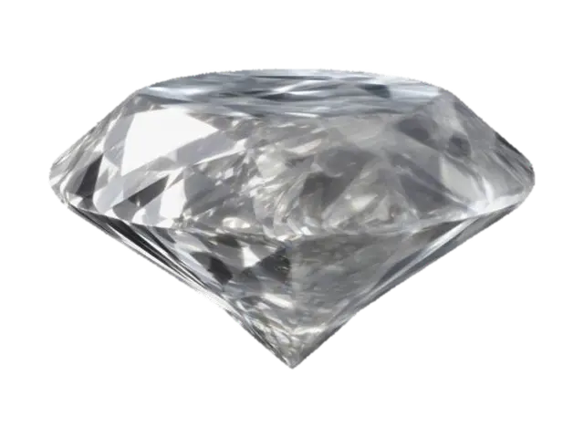 Diamond 3D model, vytvořený pomocí AI