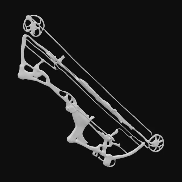3D model for Compound Bow, Camo