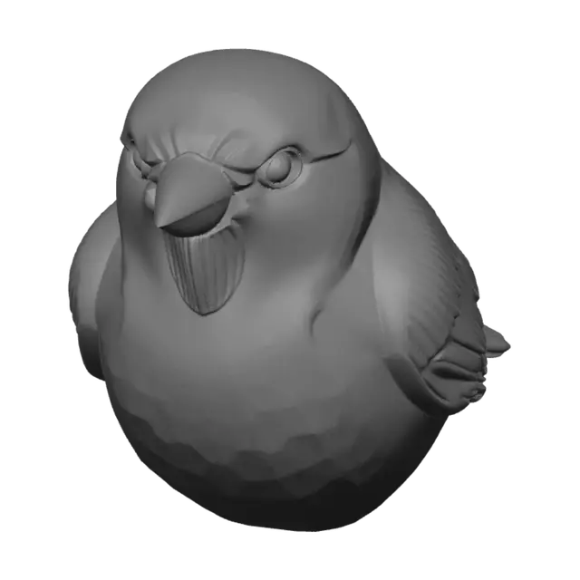 3D model for Wooden Sparrow