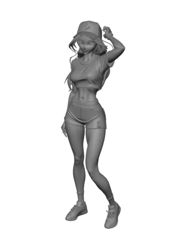3D model for Sporty Confidence