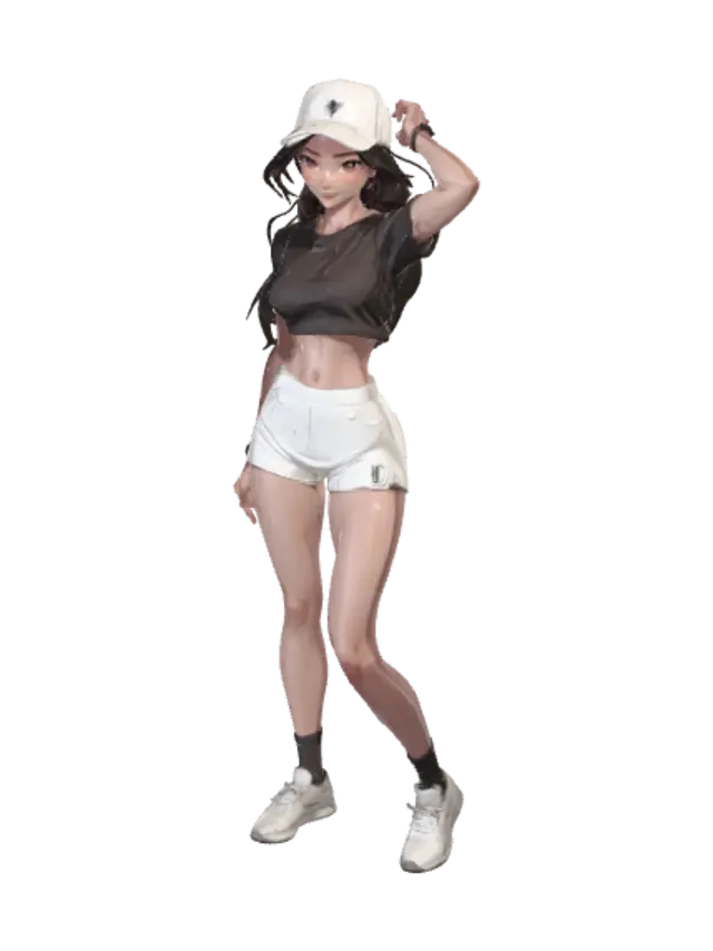 3D model for Sporty Confidence