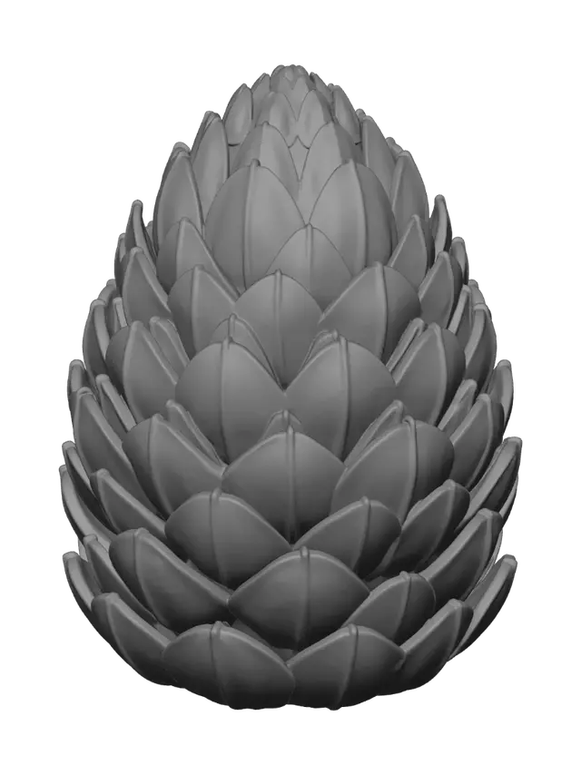 3D model for Chocolate Pinecone