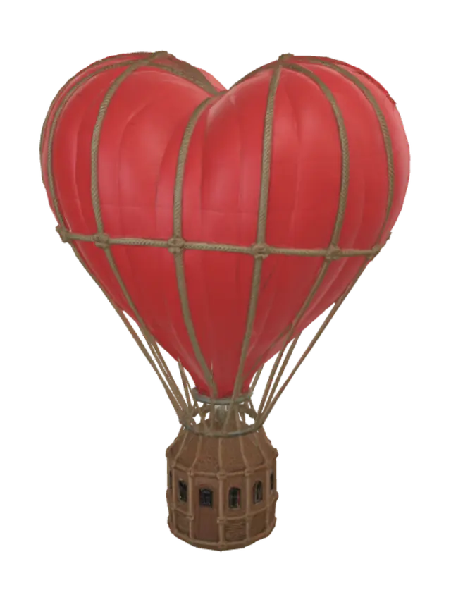 3D model for Heart in the Sky