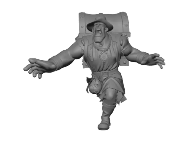 3D model for Treasure Raider