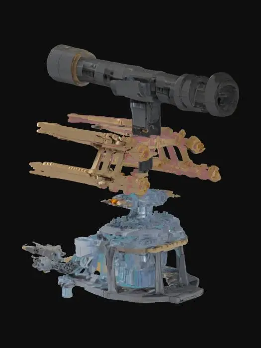 3D model for Multi-Cannon