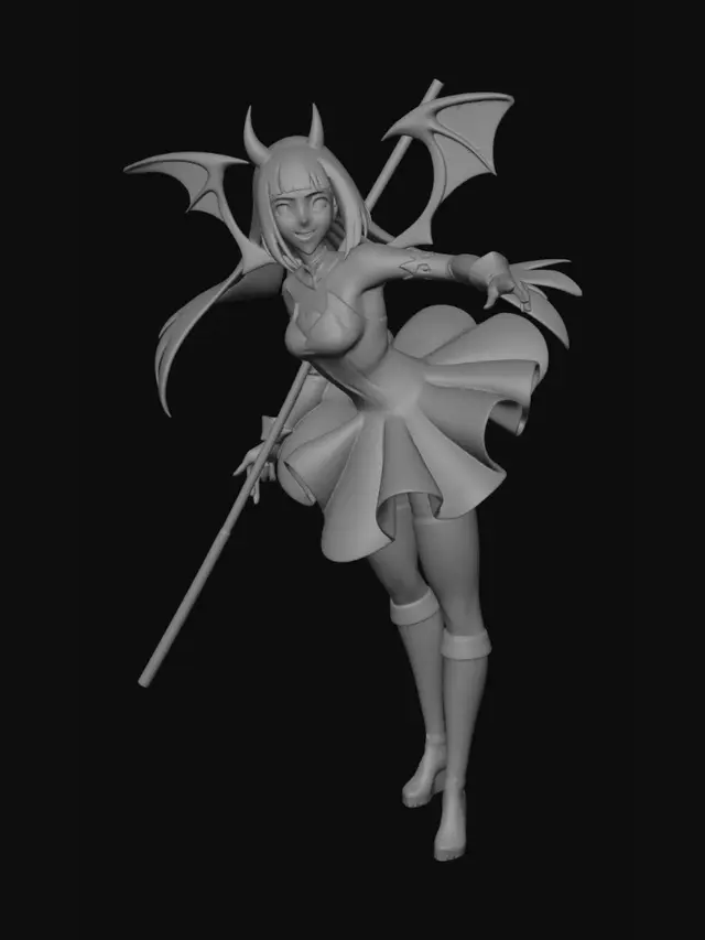 3D model for Batwing Enchantress