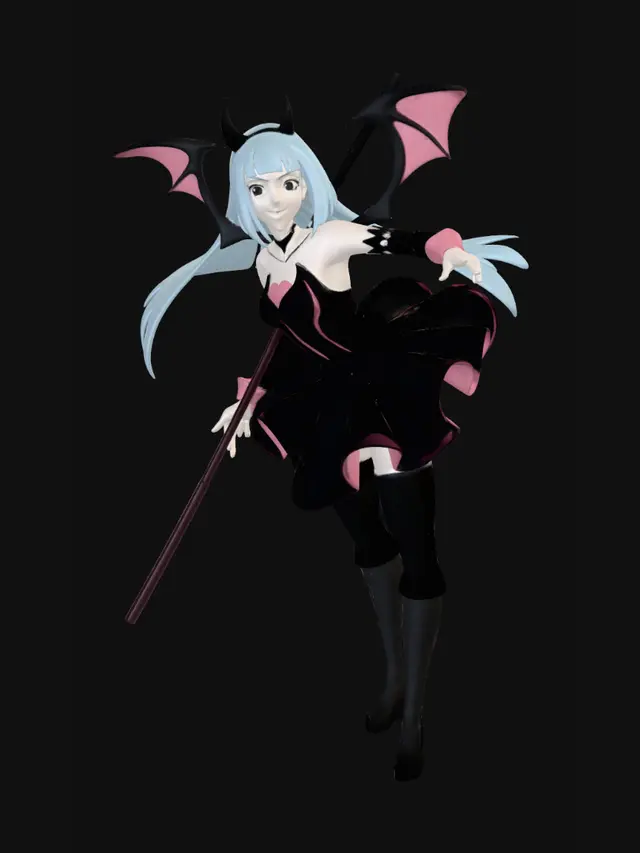 3D model for Batwing Enchantress