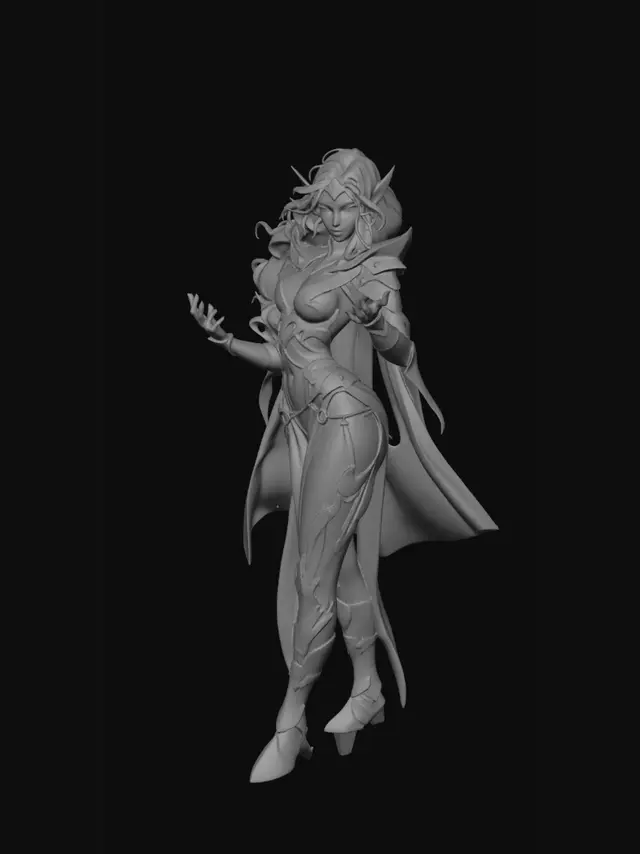 3D model for Emberbound Empress