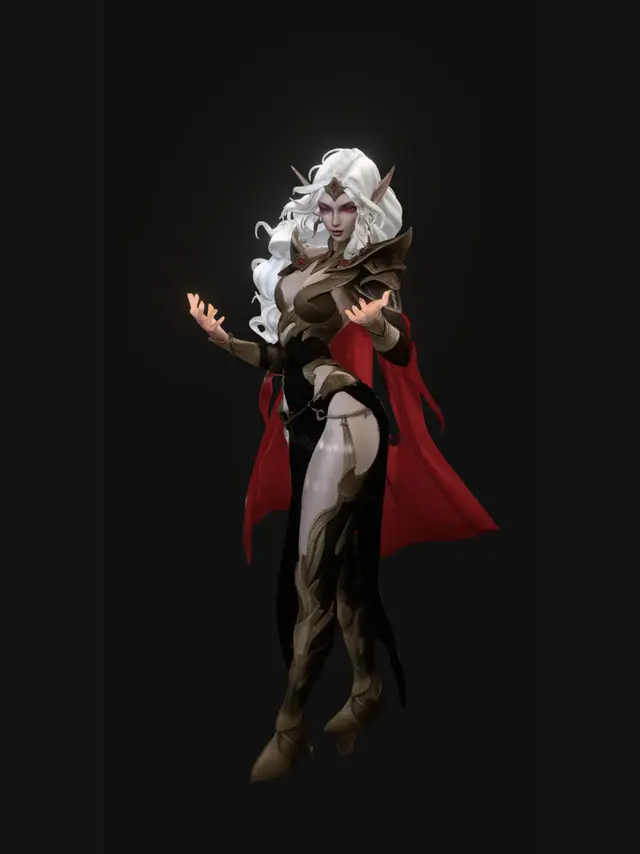 3D model for Emberbound Empress