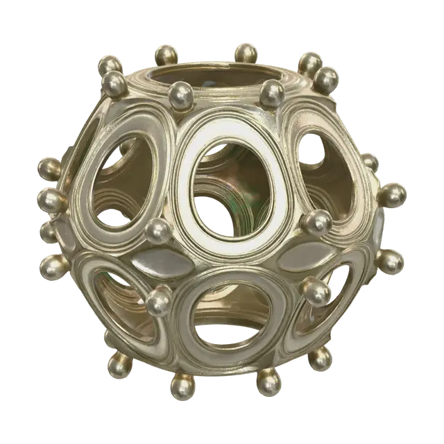 3D model for Weathered Roman Dodecahedron