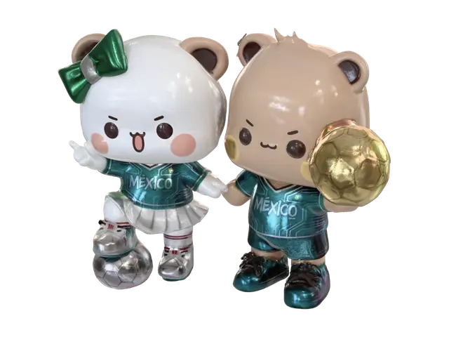 3D model for Mexico Soccer Bears