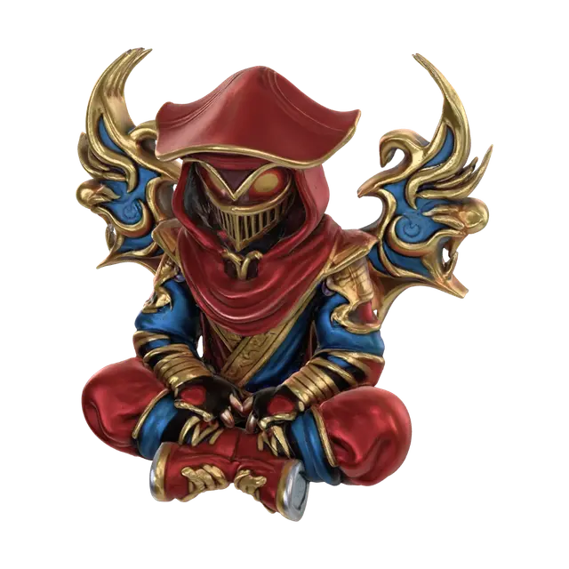 3D model for Crimson Flame Ninja