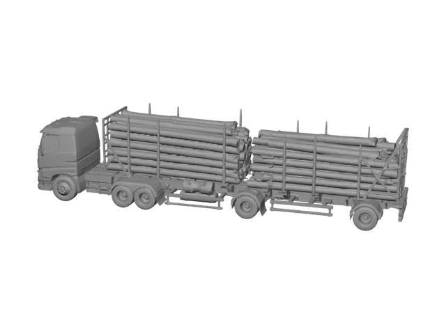 3D model for Timber Haul on a Dirt Road