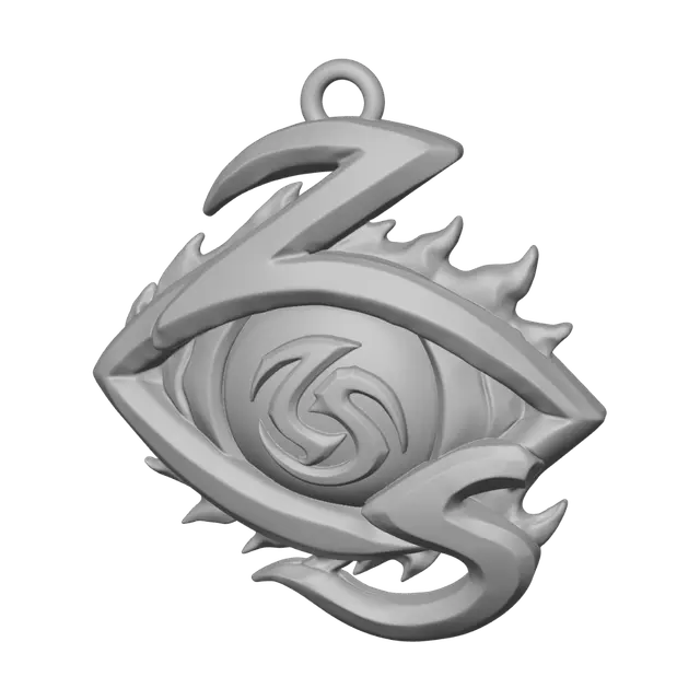 3D model for The Silver Eye Amulet