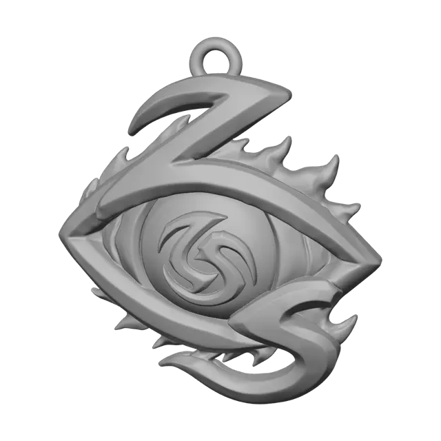 3D model for The Silver Eye Amulet