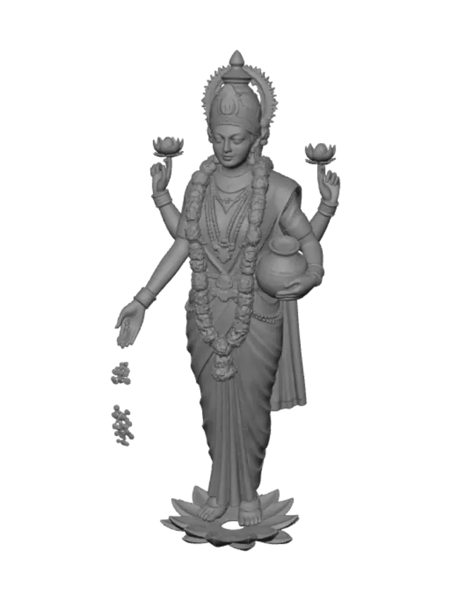 3D model for Goddess Lakshmi
