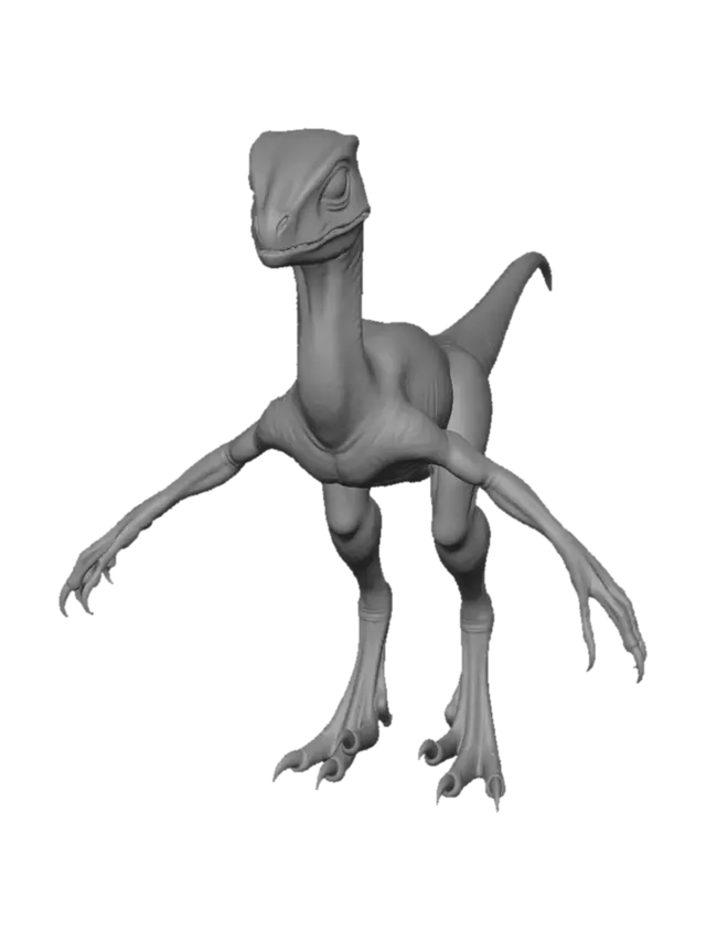 3D model for Stride of the Raptor