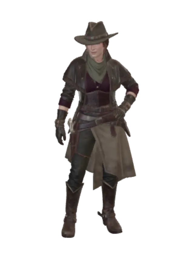 3D model for Dustbound Gunslinger