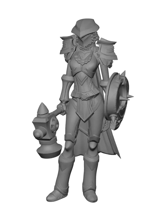3D model for Shieldbearer of the Throne Hall