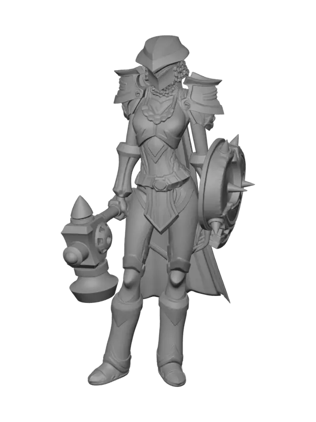 3D model for Shieldbearer of the Throne Hall