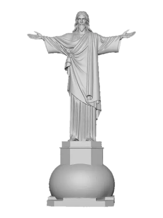 3D model for christ the redeemer