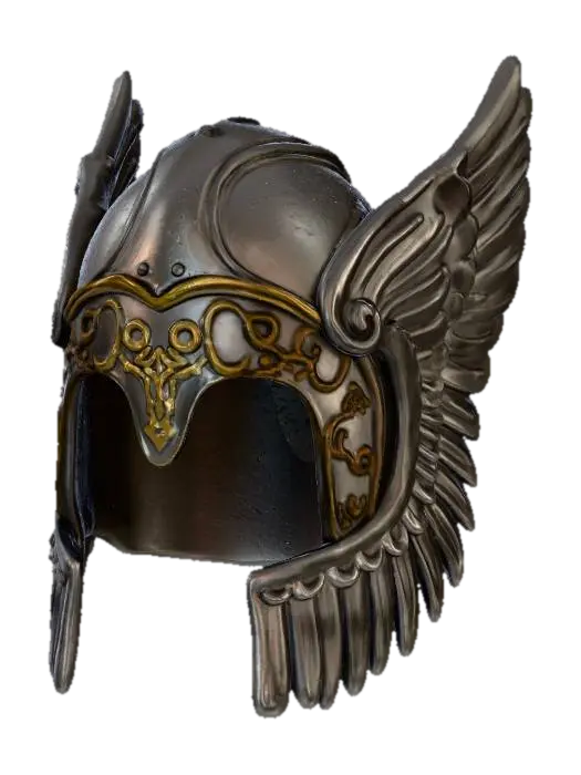 Winged Valor 3D model, vytvořený pomocí AI