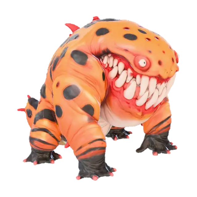 3D model for Laughing Lizard