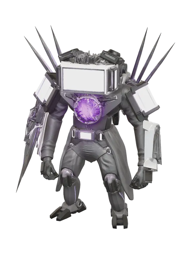 3D model for Fantasy Upgraded Titan Tv Man
