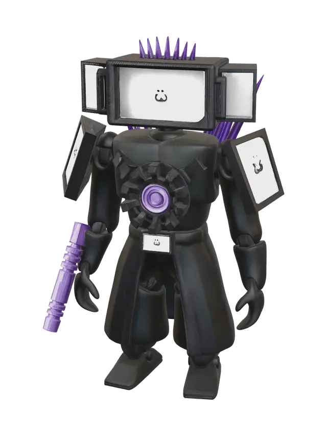 3D model for Realistic Upgraded Titan Tv Man