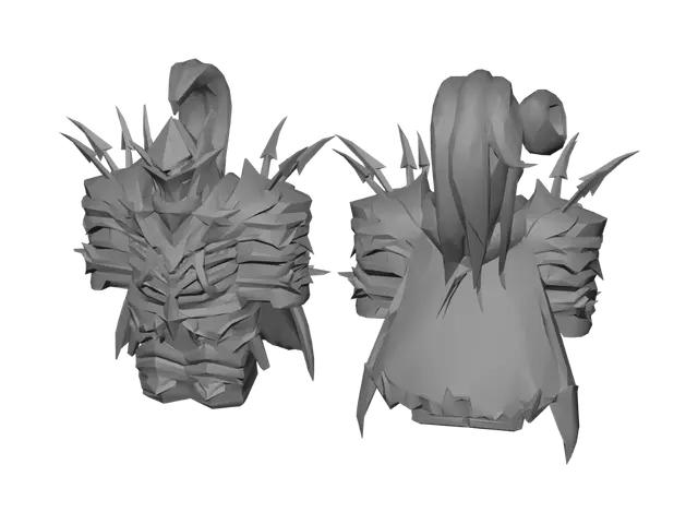 3D model for Twin Void Knights