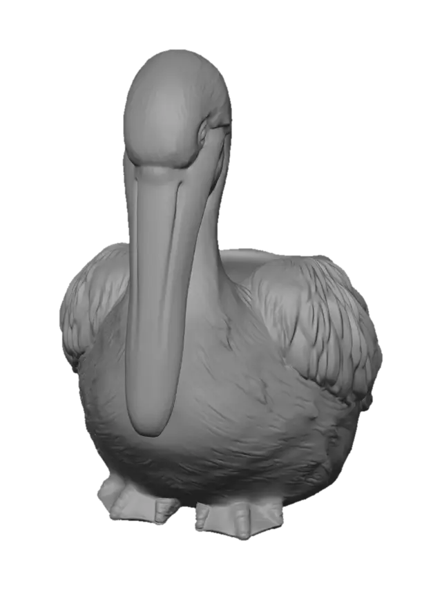 3D model for Pelican Figurine