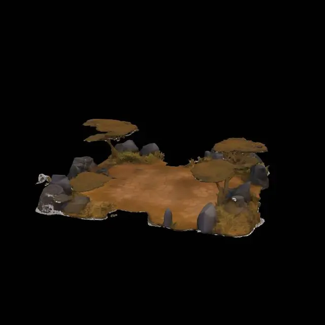 3D model for The Edge of the Jungle