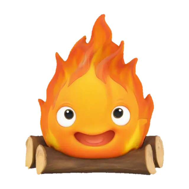 3D model for Happy Flame