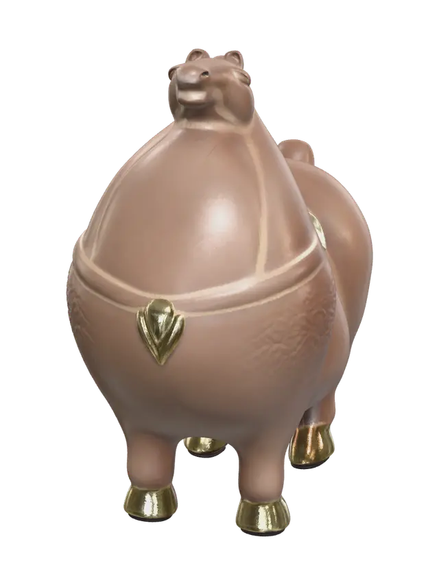 3D model for Fantasy Fat Horse