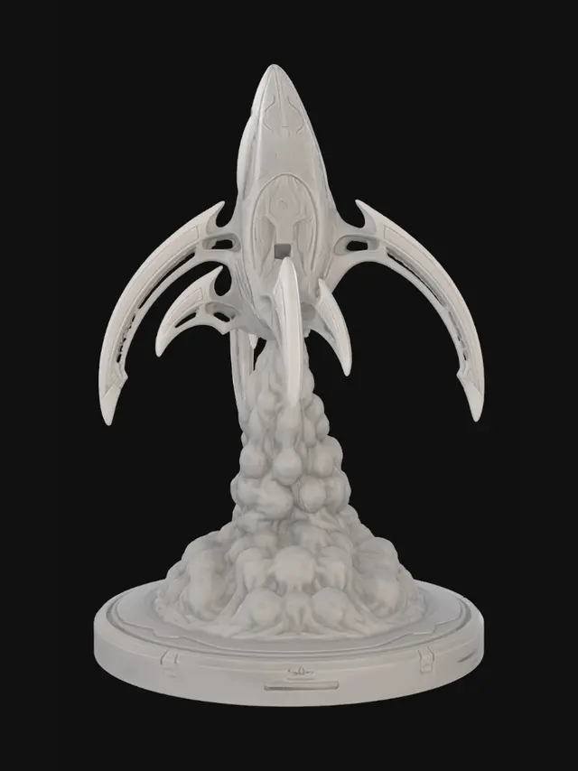 3D model for Ascendant Starship